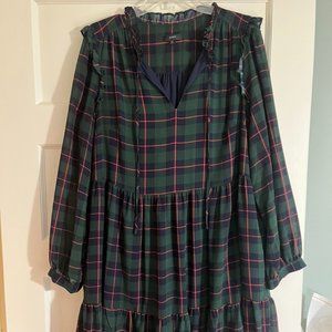 J.Crew Plaid Dress